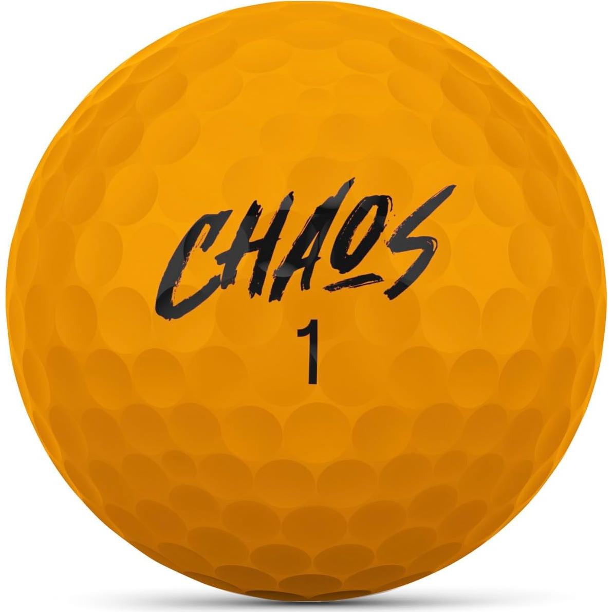 Pelotas de Golf WILSON Chaos 2024 - 24 Unidades Multicolores