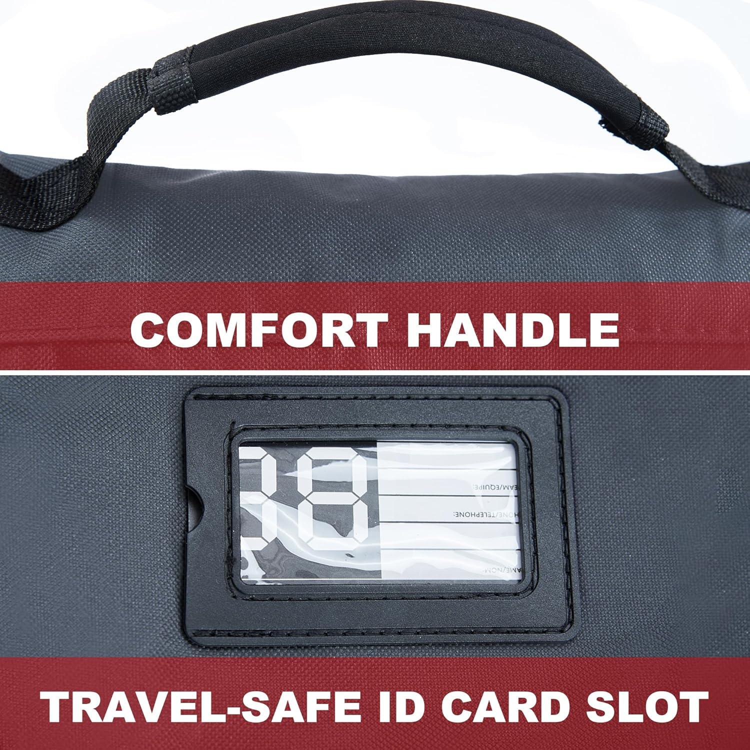 Bolsa para Zapatos de Golf EALER GSB100 Gris con Ventilación