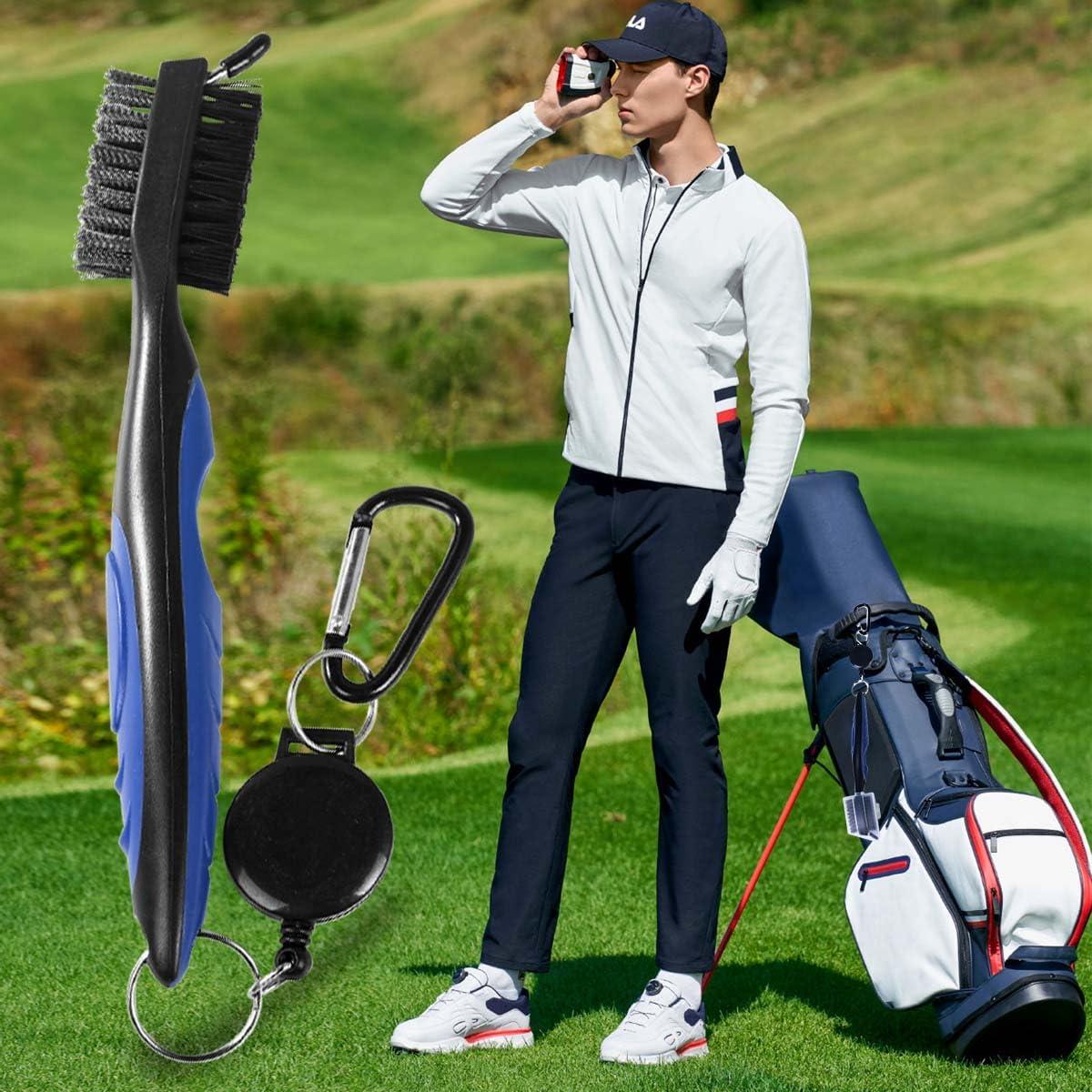 Paquete de 2 Cepillos de Limpieza para Palos de Golf OBTANIM