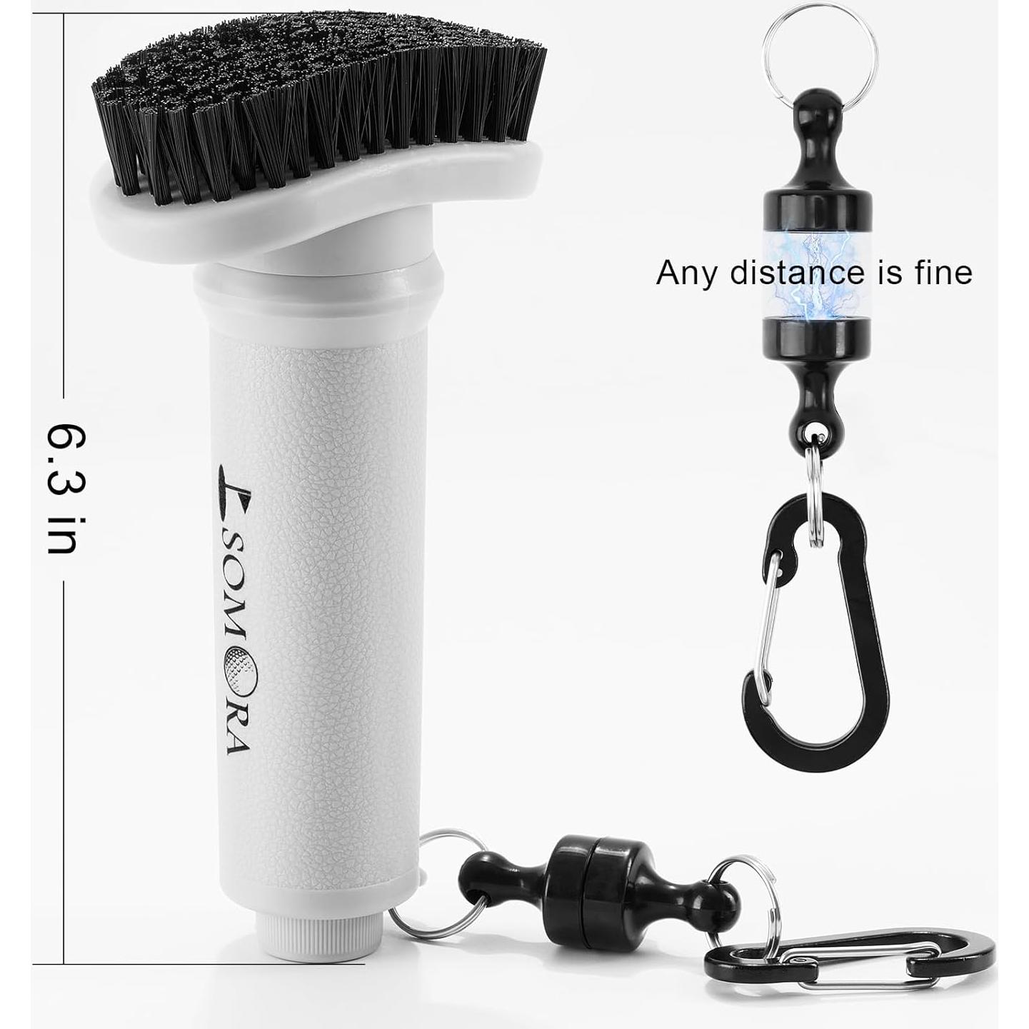 Limpiador de Palos de Golf SOMORA GCCLINR - Cepillo Portátil