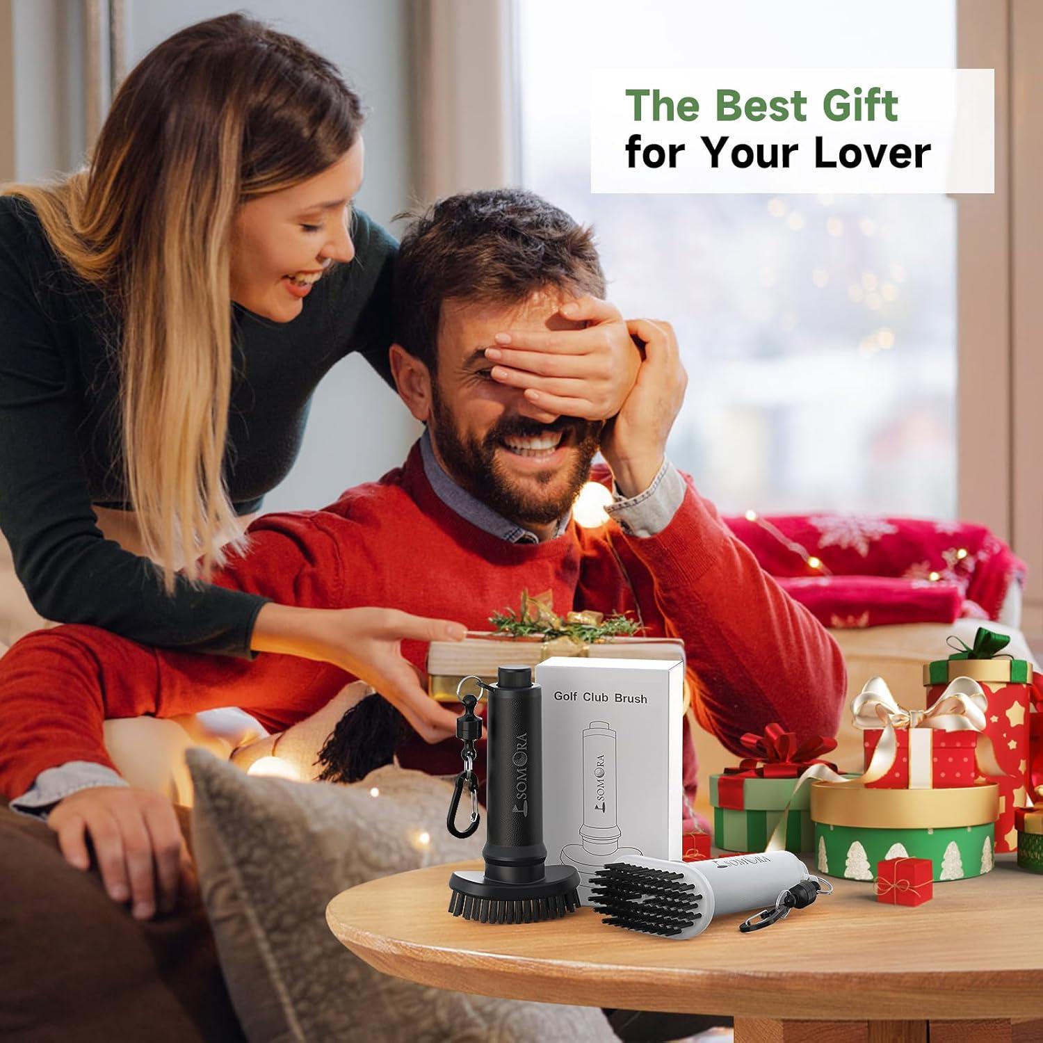 Limpiador de Palos de Golf SOMORA GCCLINR - Cepillo Portátil