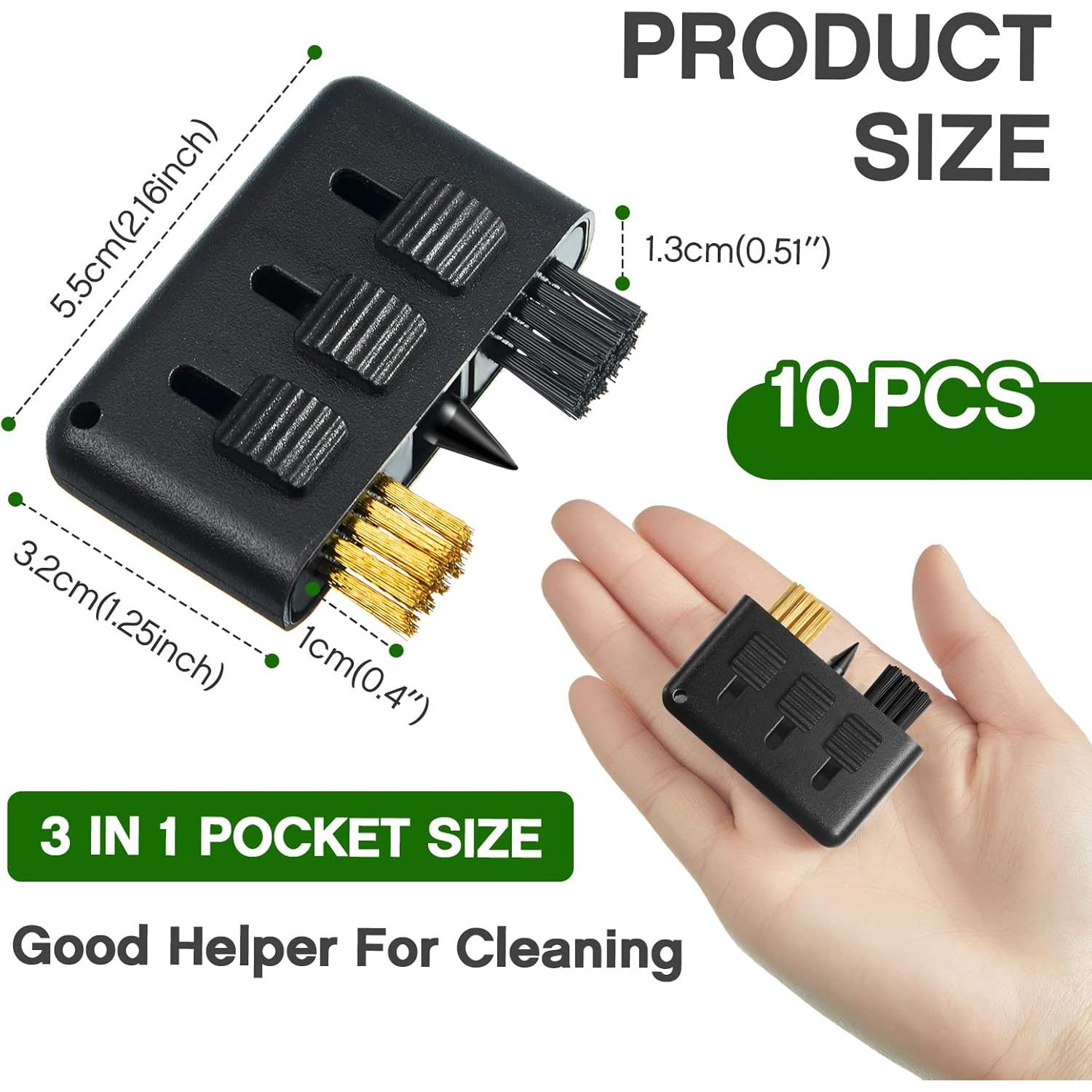 Kit de Limpieza 3 en 1 Nuanchu para Palos de Golf - 10 Piezas