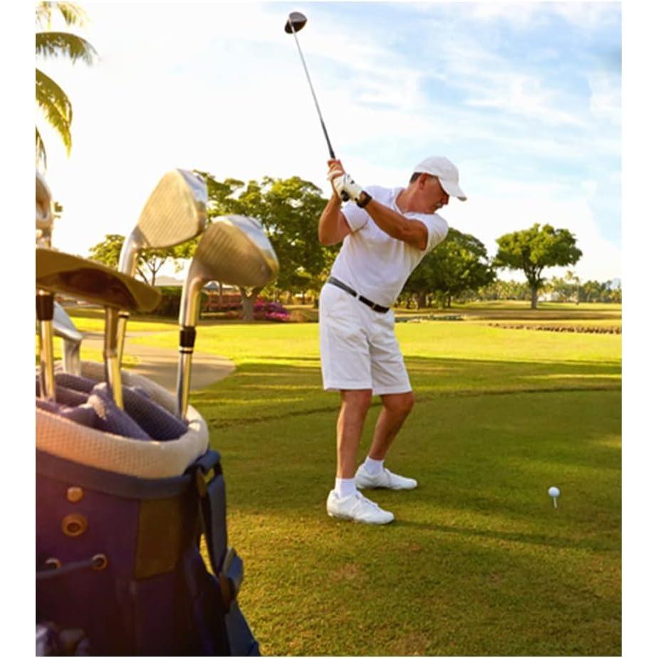 Cepillo de Golf Lesunsul con Clavos Retráctiles y Cinta 0.61m