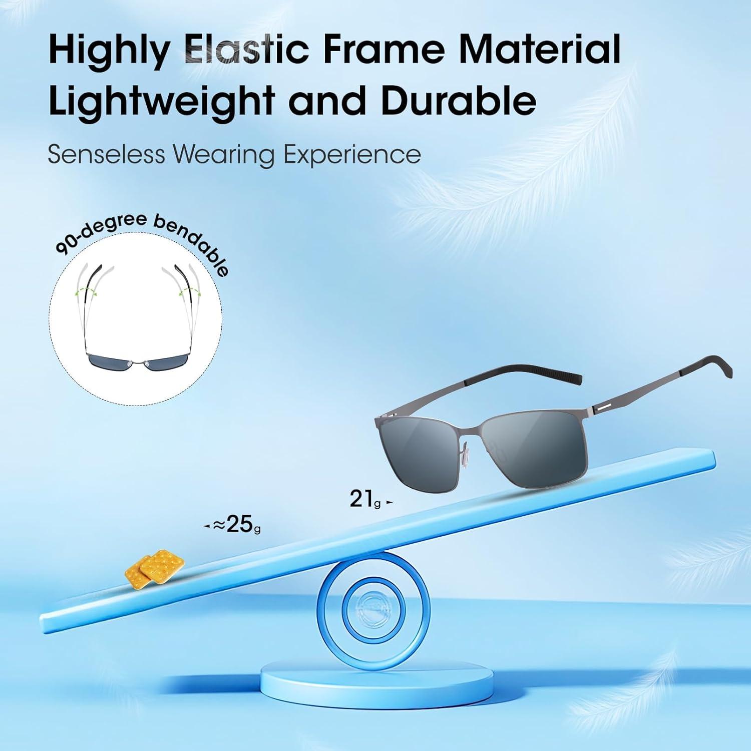 Gafas de sol polarizadas Xoxocos para golf y deportes - Lentes grises