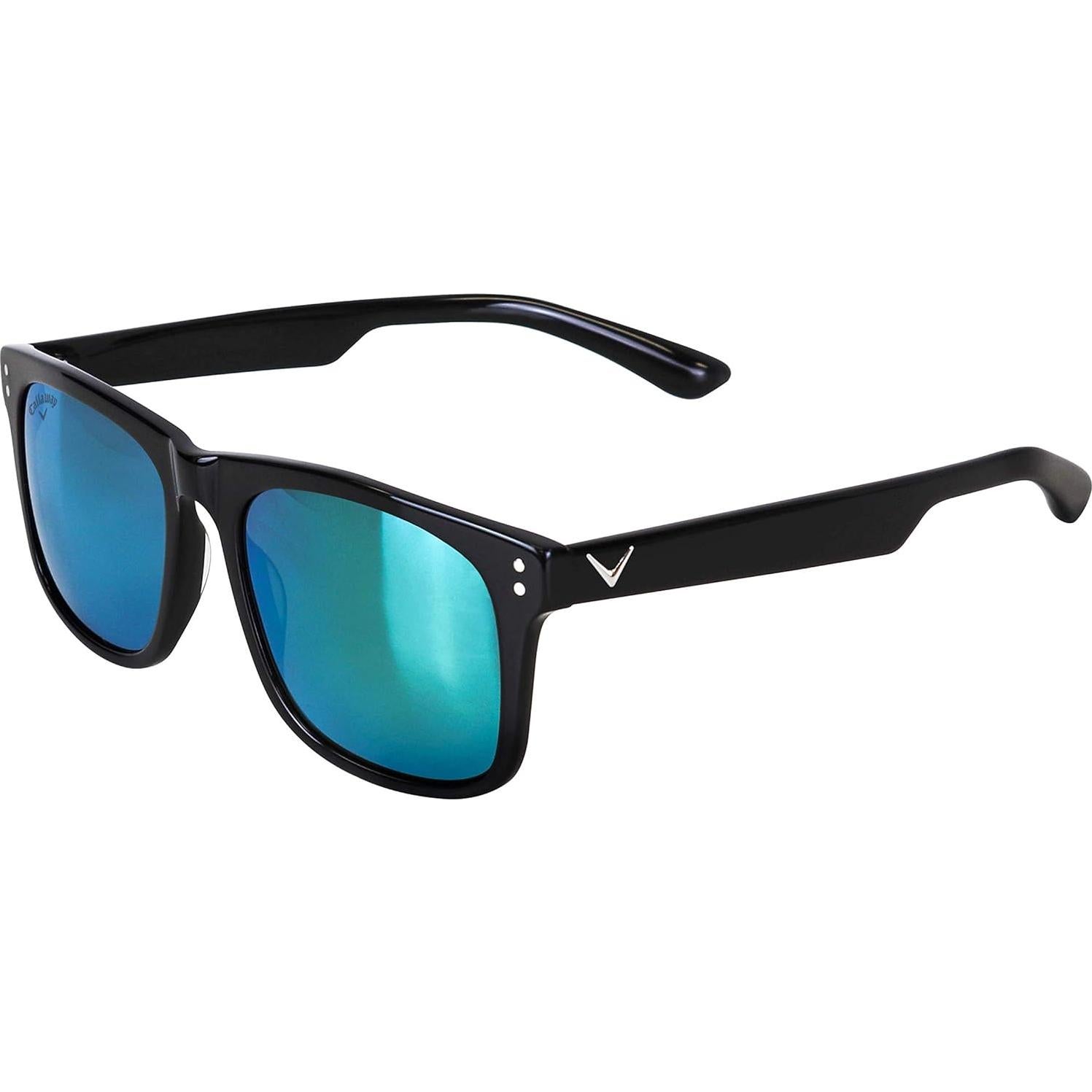 Gafas de sol Callaway Atlas para golf, negras con lente azul