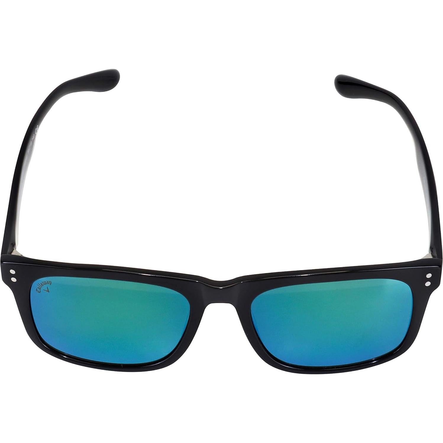 Gafas de sol Callaway Atlas para golf, negras con lente azul
