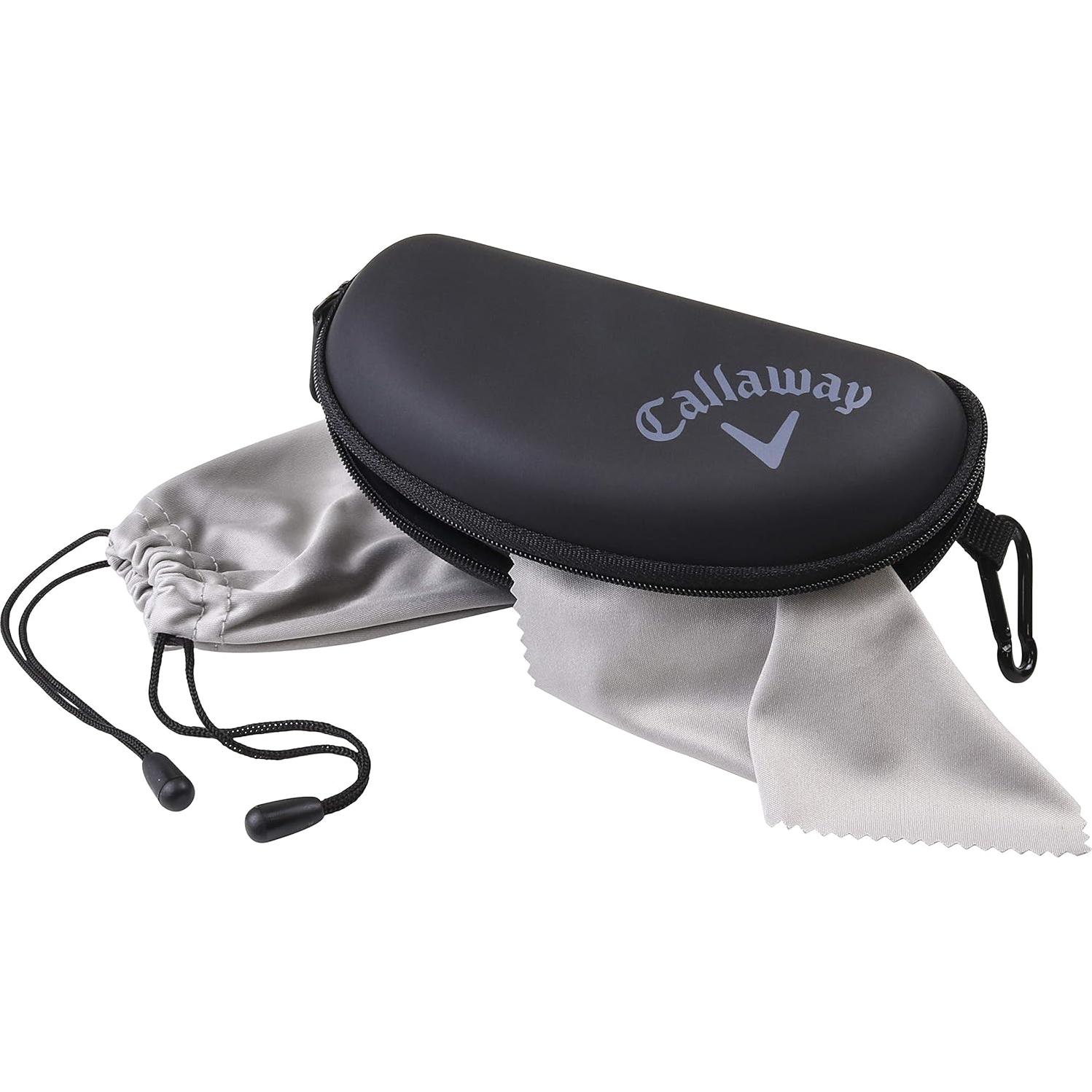 Gafas de sol Callaway Atlas para golf, negras con lente azul