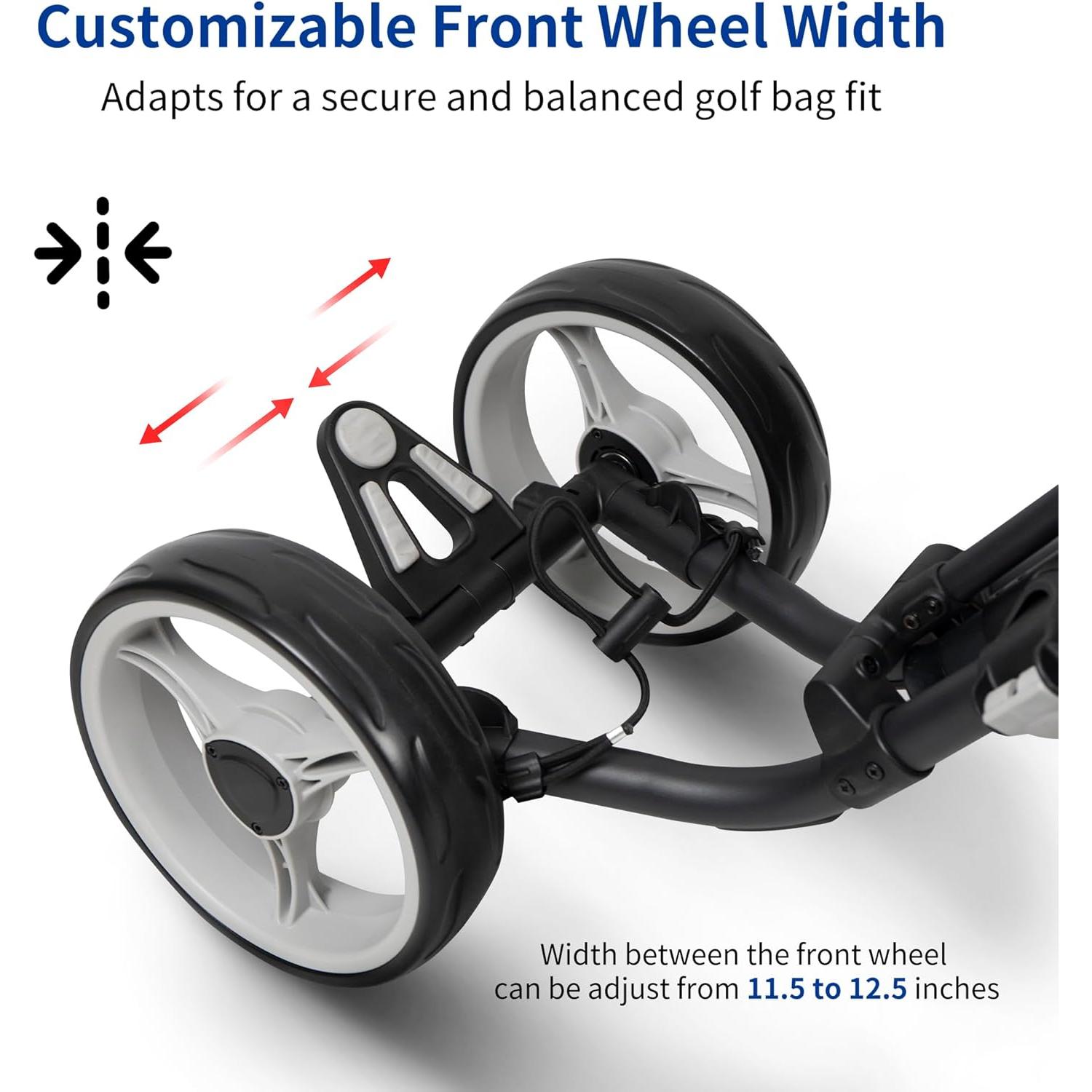 Carrito de Golf Plegable Caddytek Explorer V8 6.8 kg Gris Oscuro