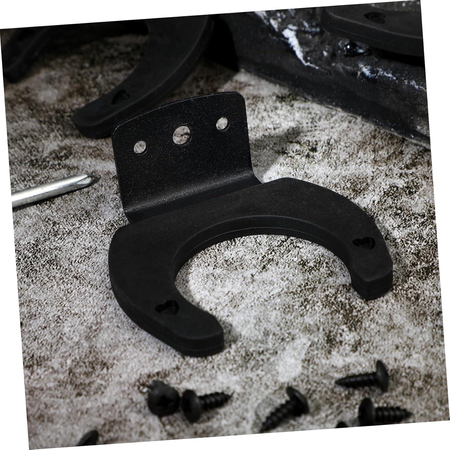 Soportes de Micrófono MILISTEN 4 Piezas Clip Montaje Pared