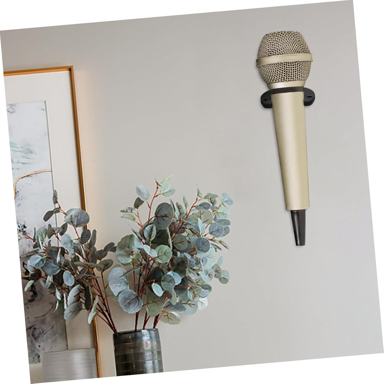 Soportes de Micrófono MILISTEN 4 Piezas Clip Montaje Pared