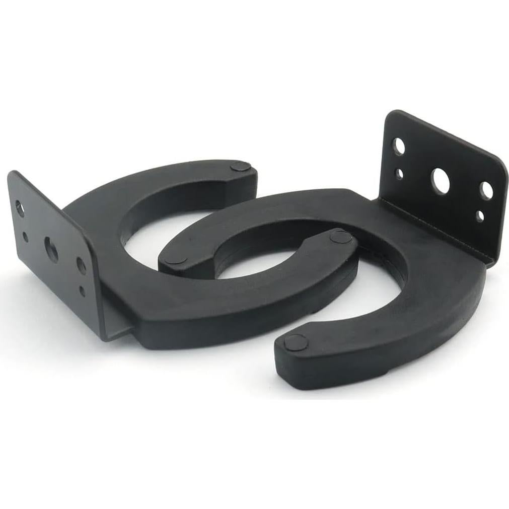 Clip de Micrófono 2 Piezas Negro Soporte Montaje 44mm