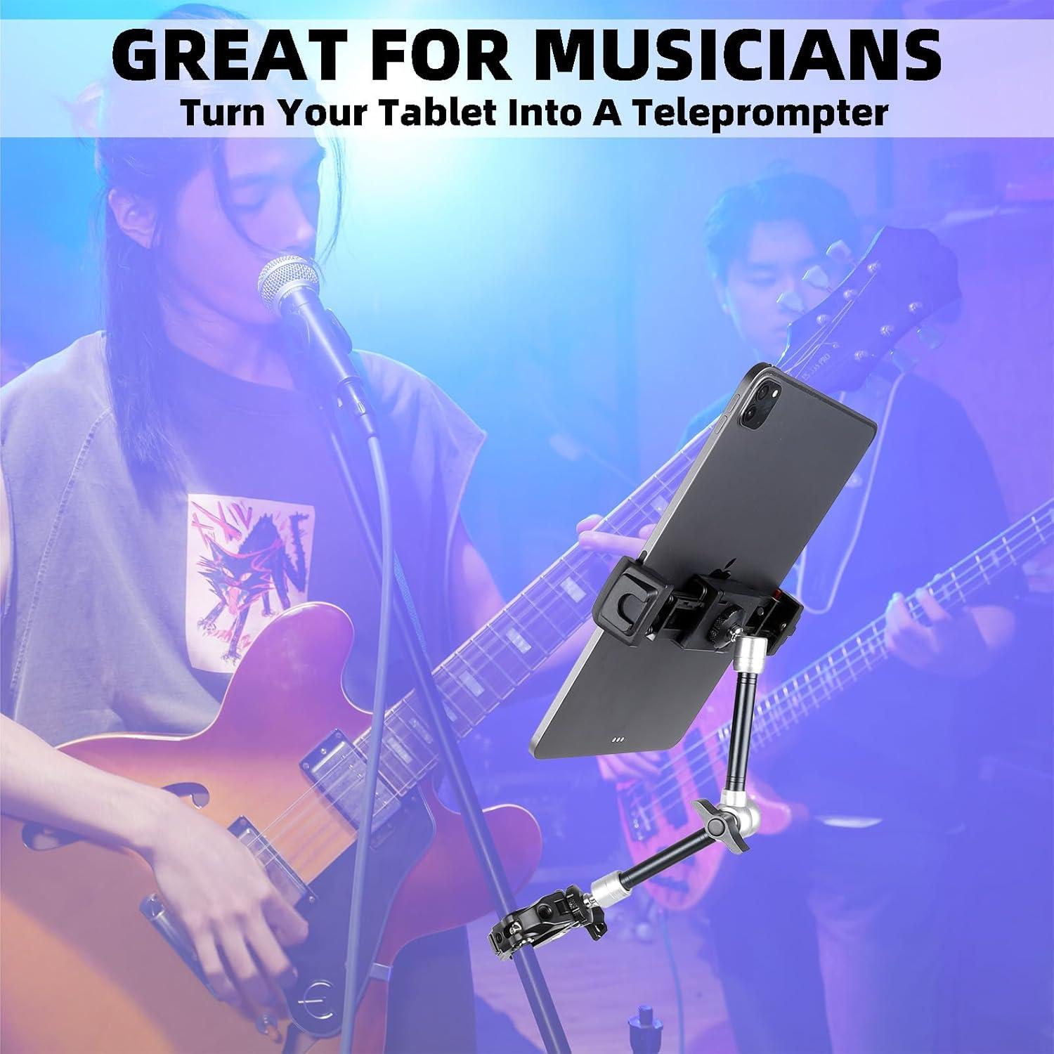 Soporte para Tableta FPN PTM-22 Ajustable 10" para Micrófono