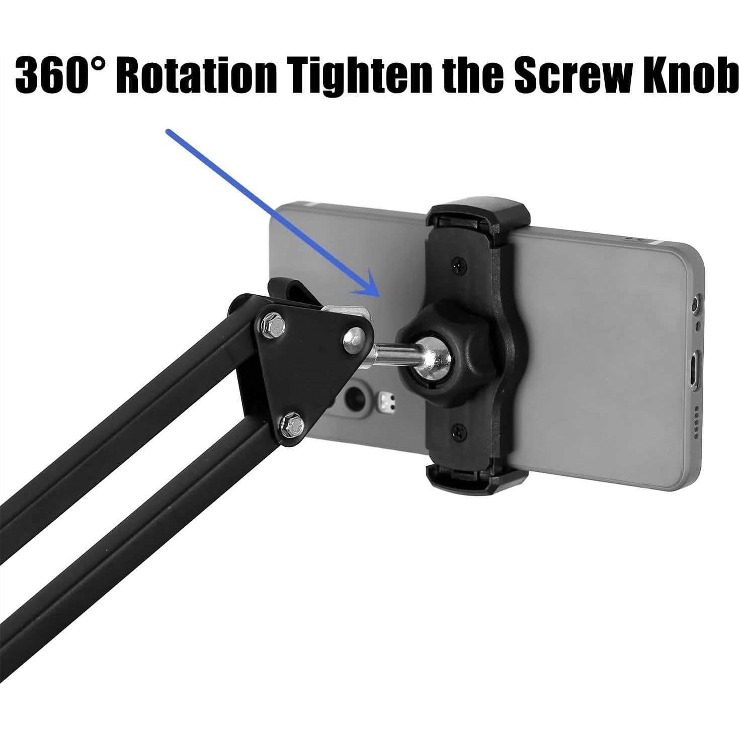 Soporte de Teléfono WANBY con Brazo Articulado 70 cm