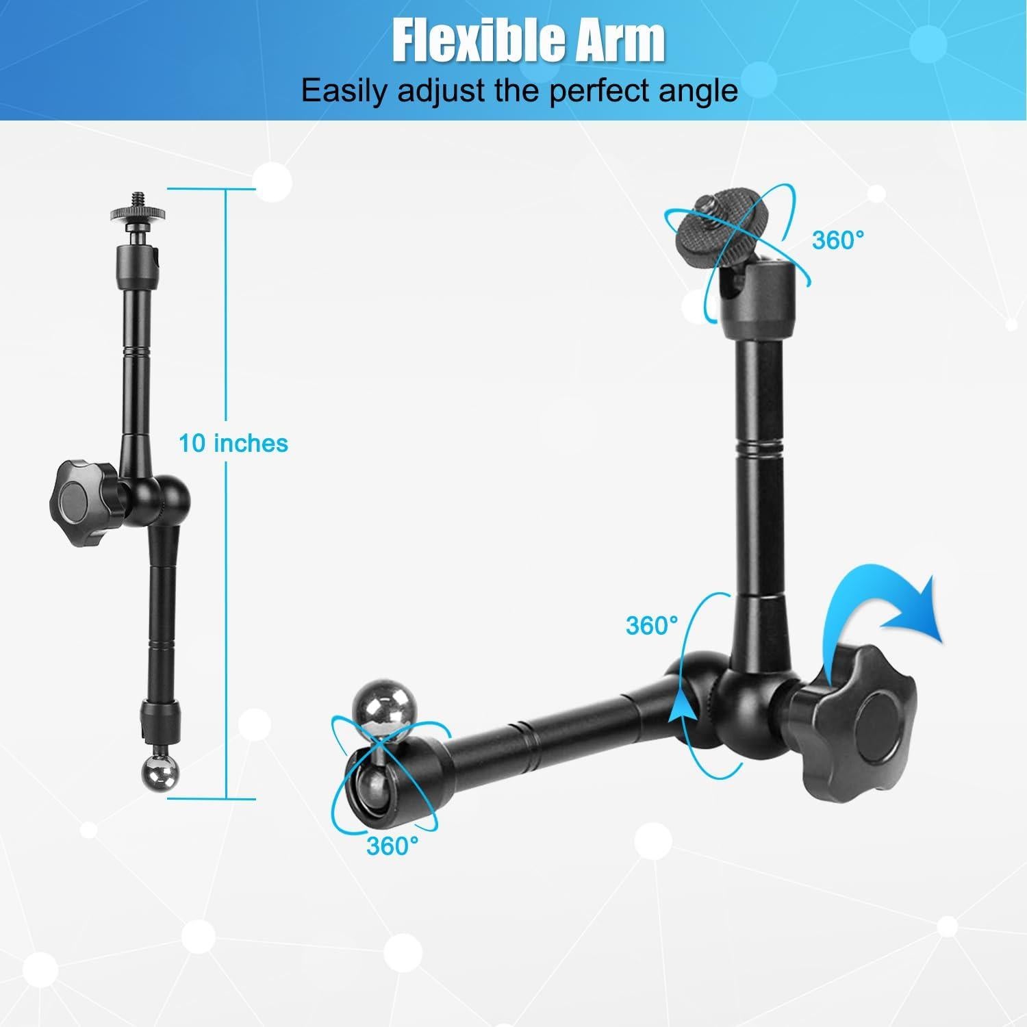 Soporte para Tablet JCWINY con Montaje Ajustable 12 a 33 cm