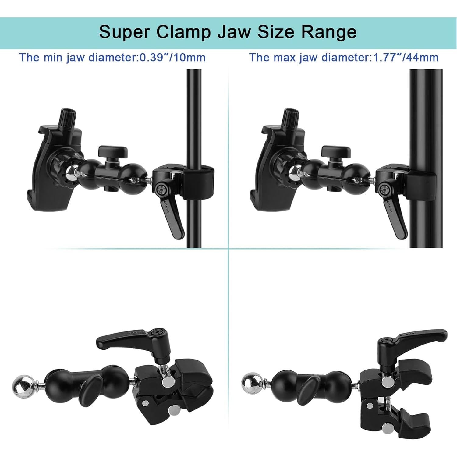 Soporte para Teléfono Mippko MK84 Ajustable 360° para Cochecito/Bicicleta