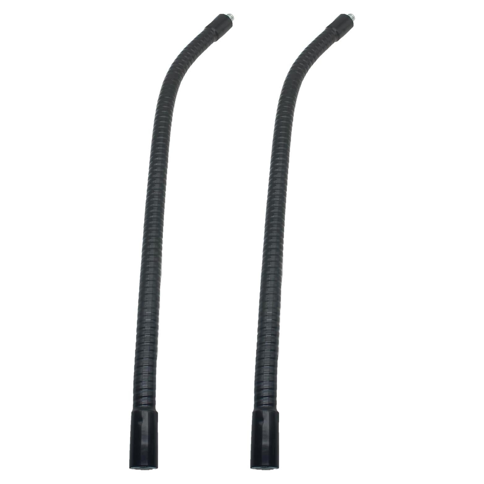 Soporte de cuello de ganso para micrófono 2 Pcs 30 cm Metal