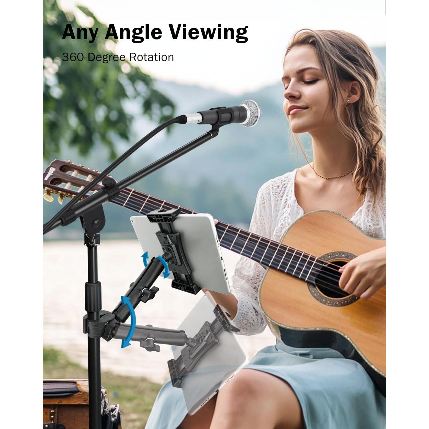 Soporte para iPad LMS 4-13.5" para Micrófono y Bicicleta