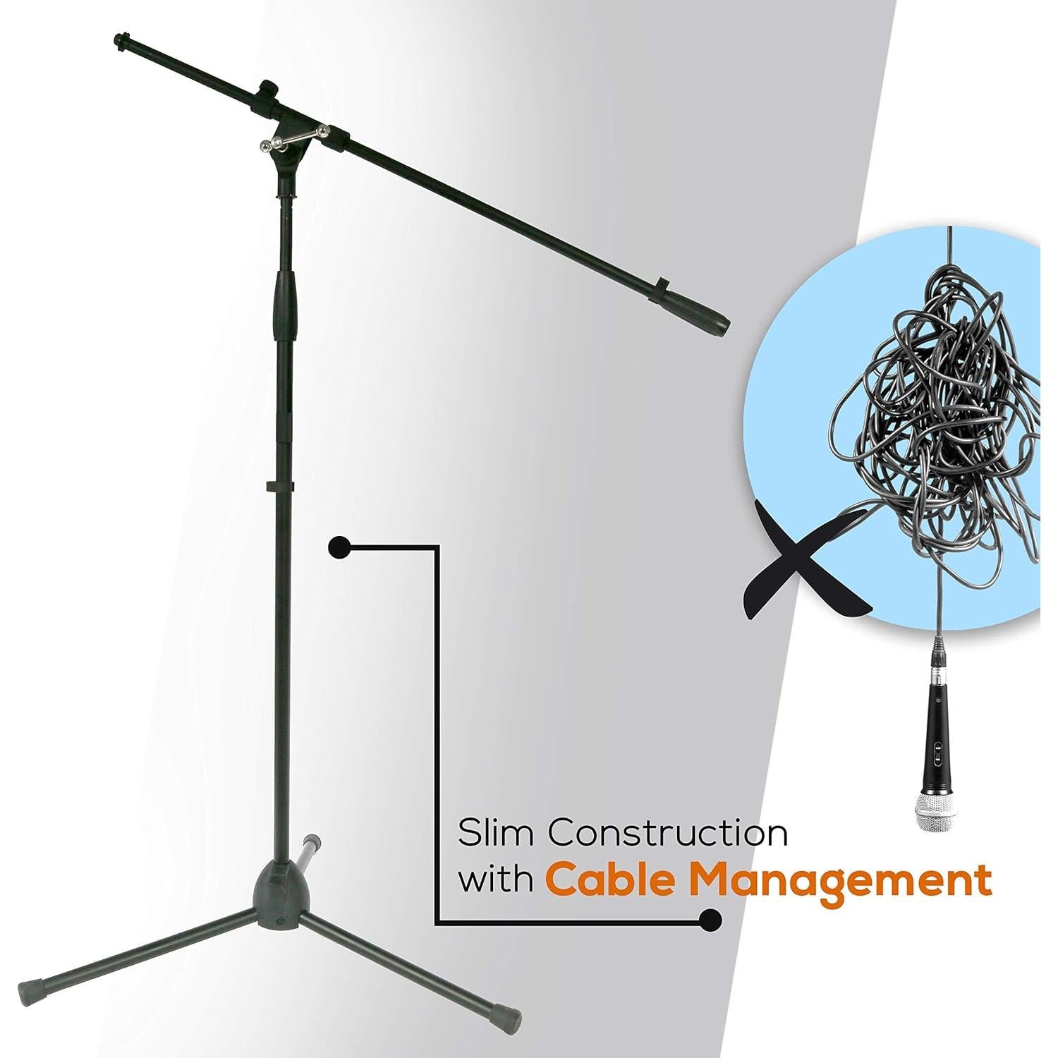 Soporte Multimedia Pyle PMKSPAD1 para iPad y Micrófono