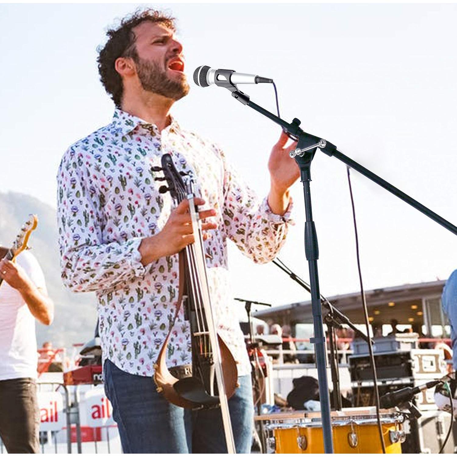 Soporte Multimedia Pyle PMKSPAD1 para iPad y Micrófono