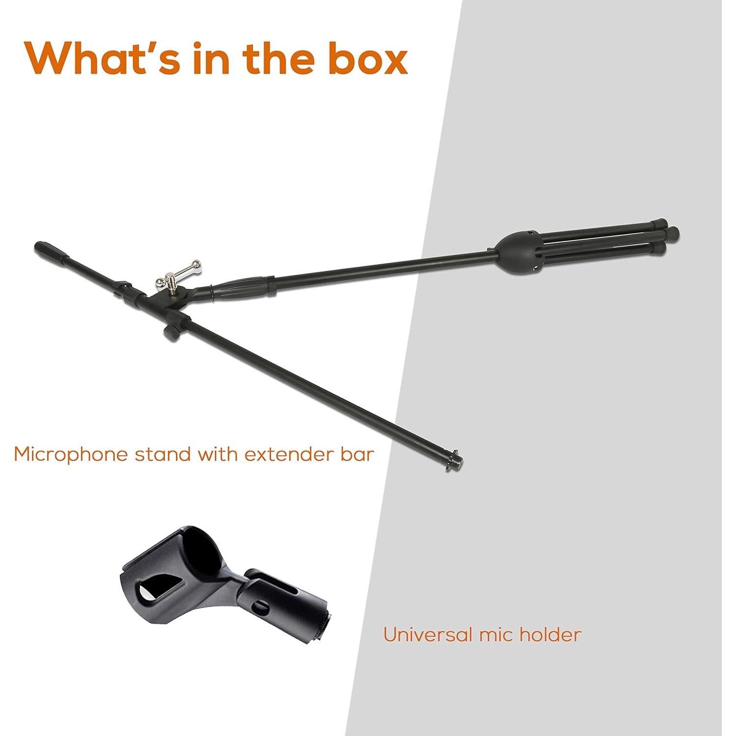 Soporte Multimedia Pyle PMKSPAD1 para iPad y Micrófono