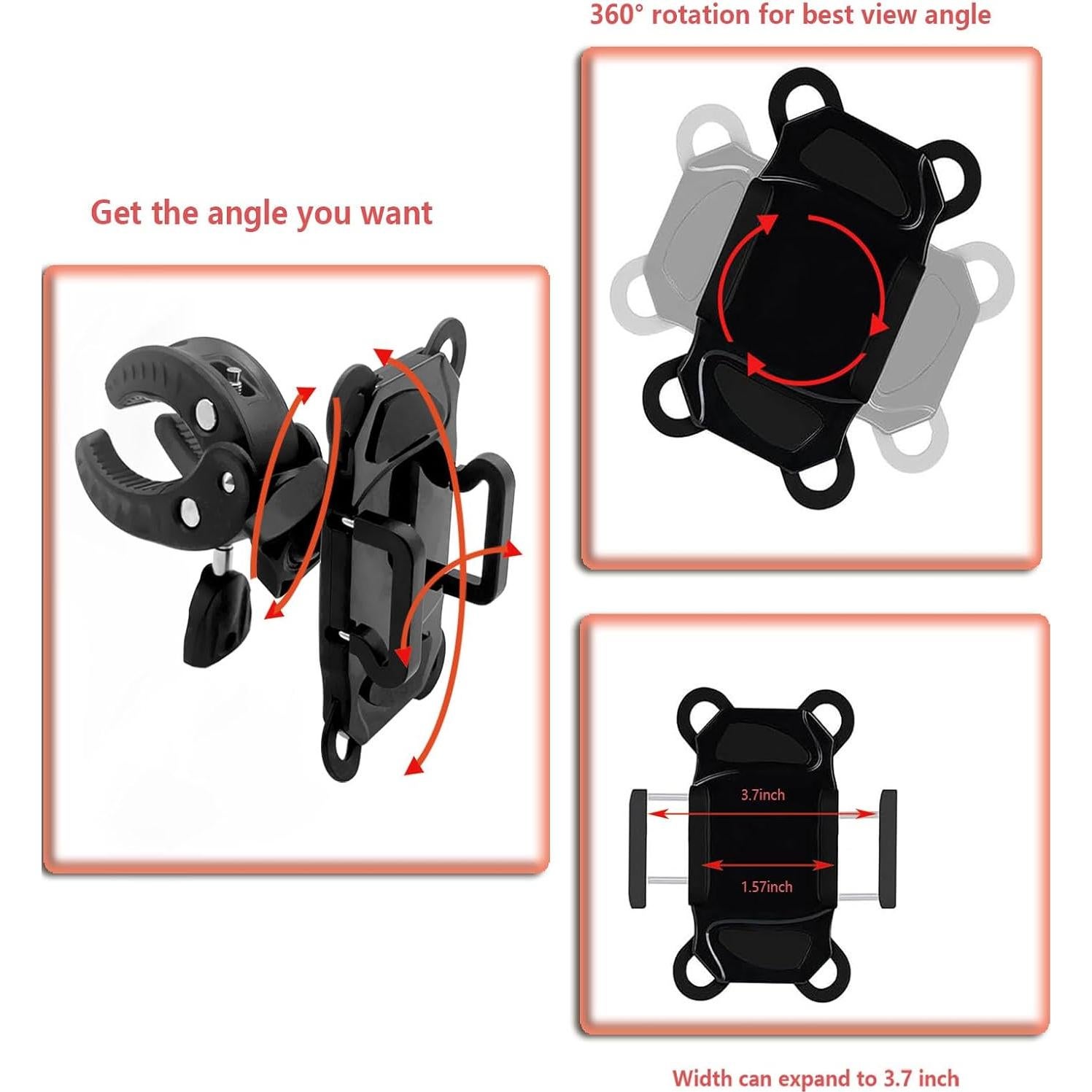 Soporte para Teléfono Universal Yoludatex YP001 Ajustable 360°