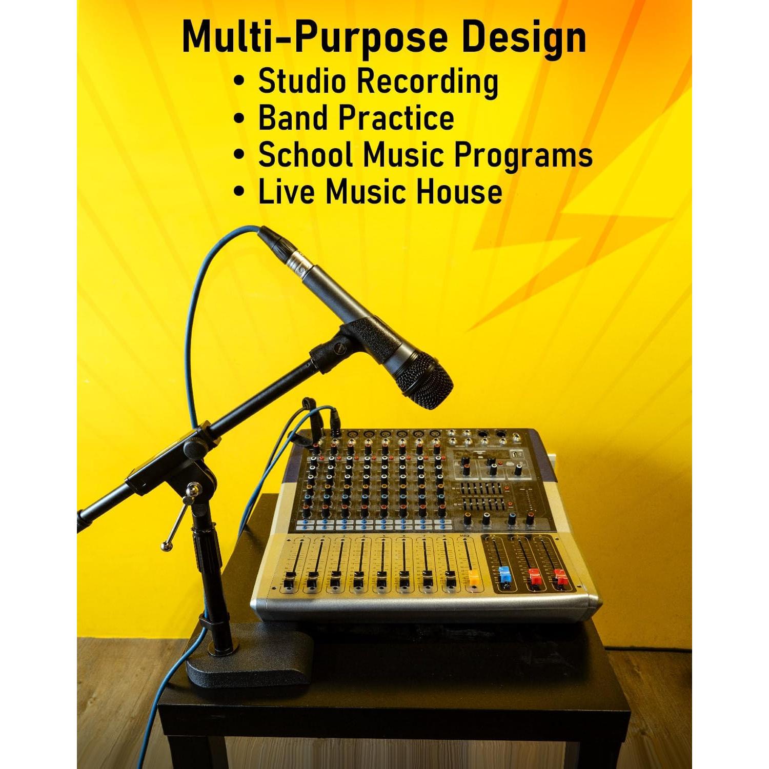 Soporte de micrófono ajustable Stage Rocker 2 Paquetes