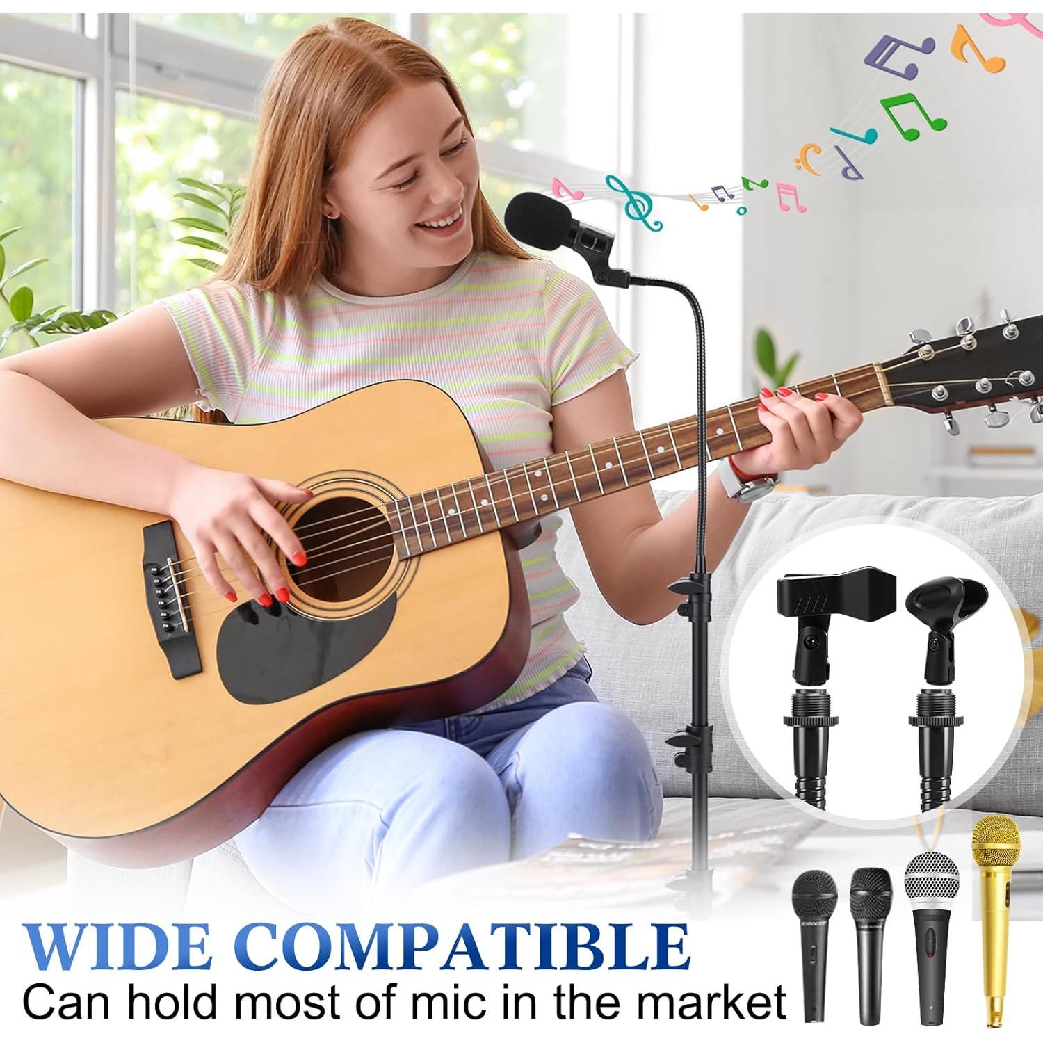 Soporte de Micrófono Trípode Ajustable 4 Pcs HAT-Relaxweex