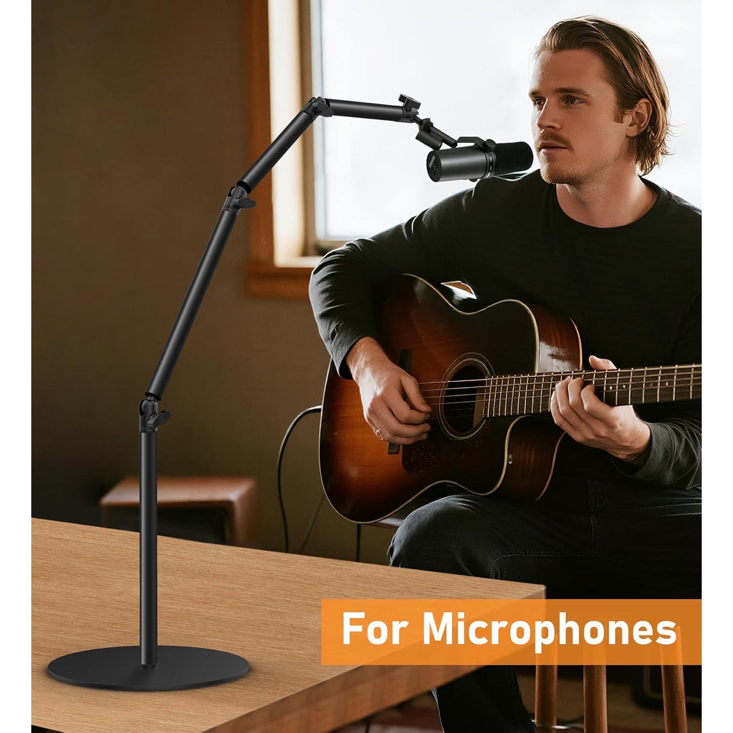 Soporte de Escritorio Redondo Aluminio Flexible Tinpops 10kg