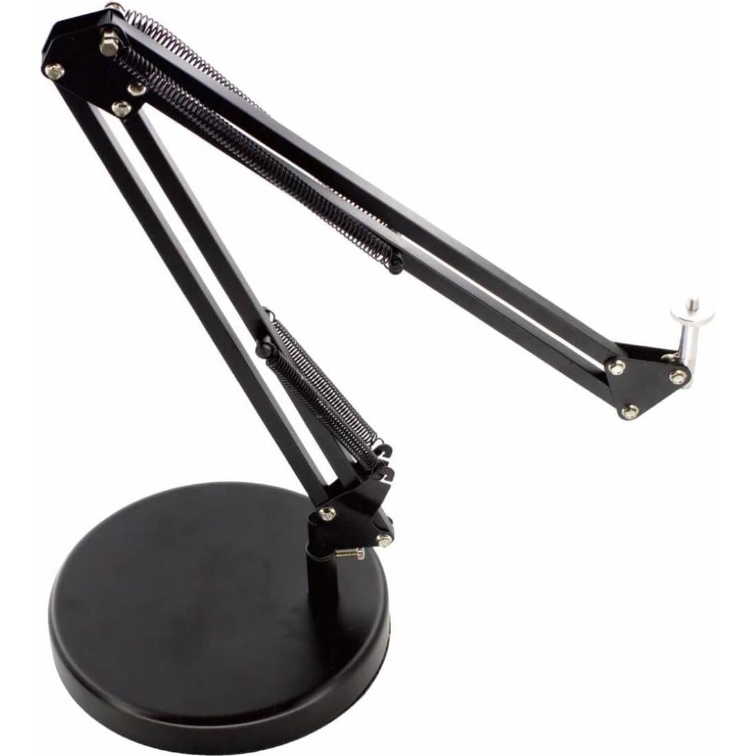 Base de Lámpara de Escritorio BreSii Redonda 19.05 cm Negra