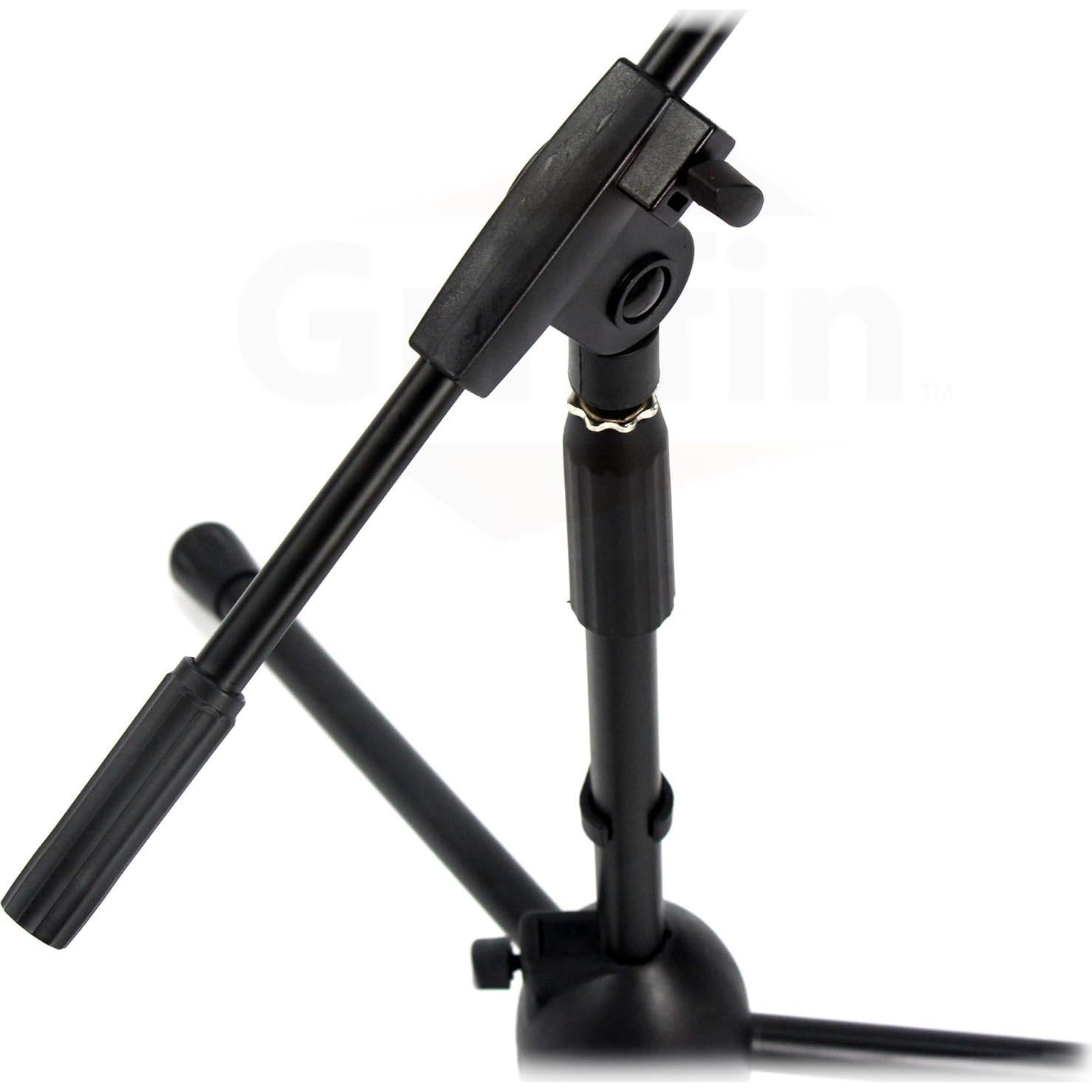 Soportes de Micrófono Cortos Griffin - Paquete de 4 con Brazo Telescópico