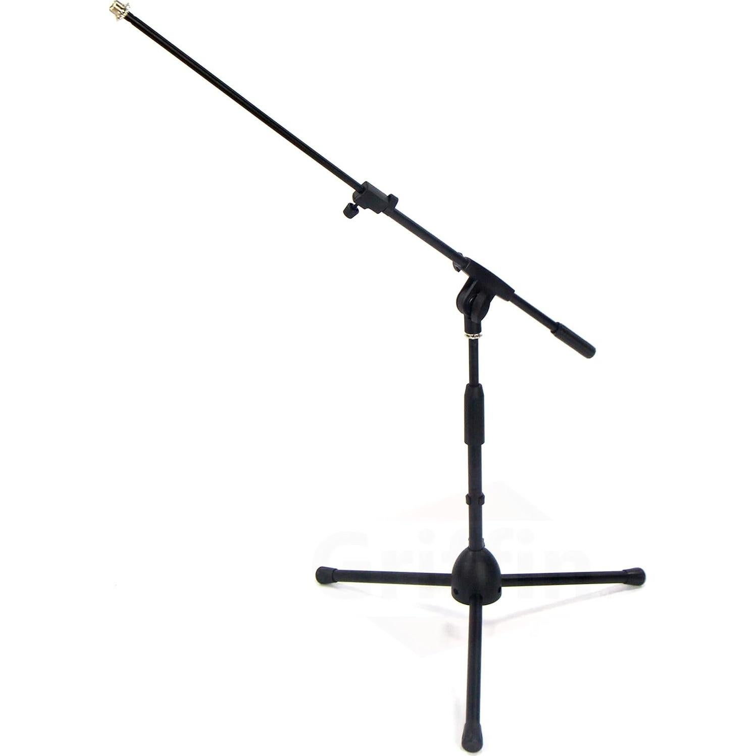 Soportes de Micrófono Cortos Griffin - Paquete de 4 con Brazo Telescópico