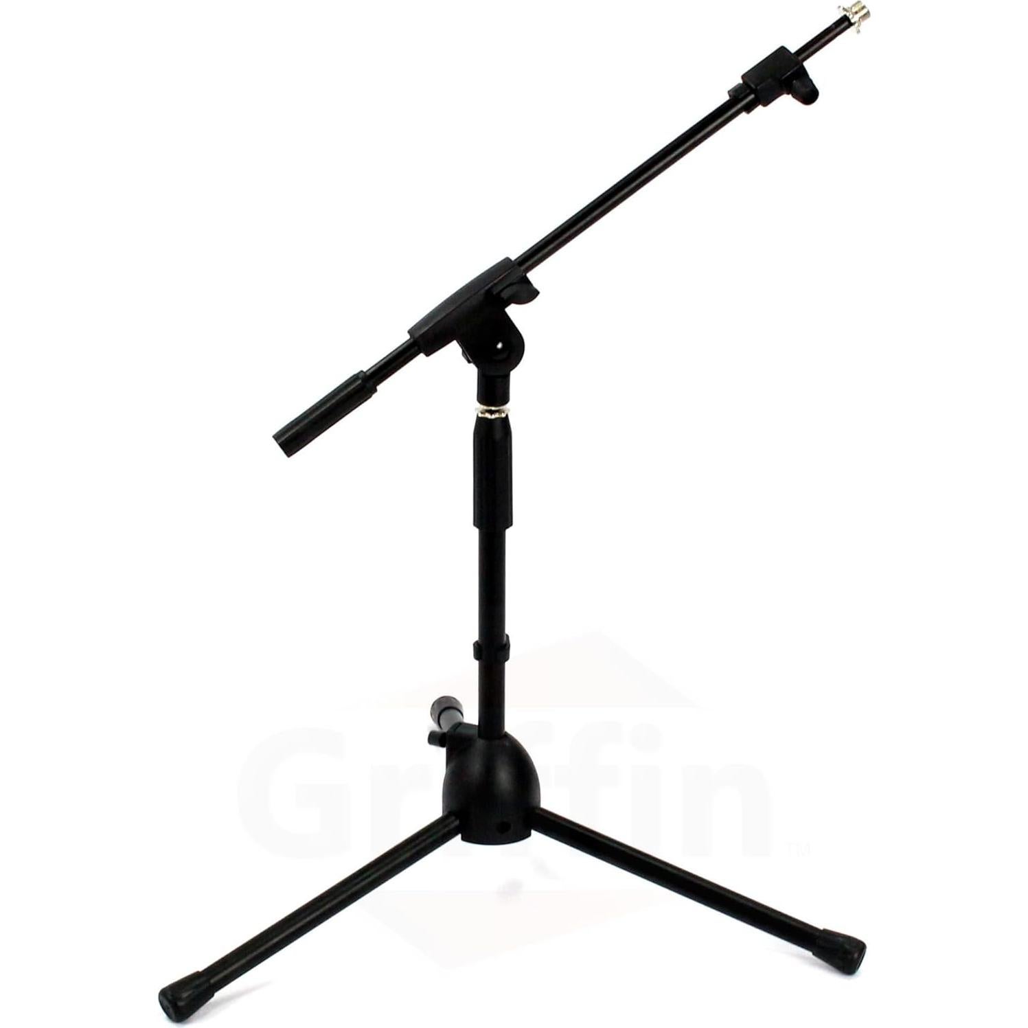 Soportes de Micrófono Cortos Griffin - Paquete de 4 con Brazo Telescópico