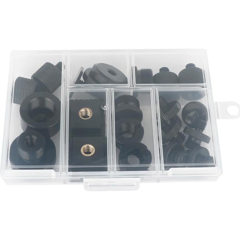 Juego de Tornillos para Cámara CAMVATE 19 Piezas Adaptadores