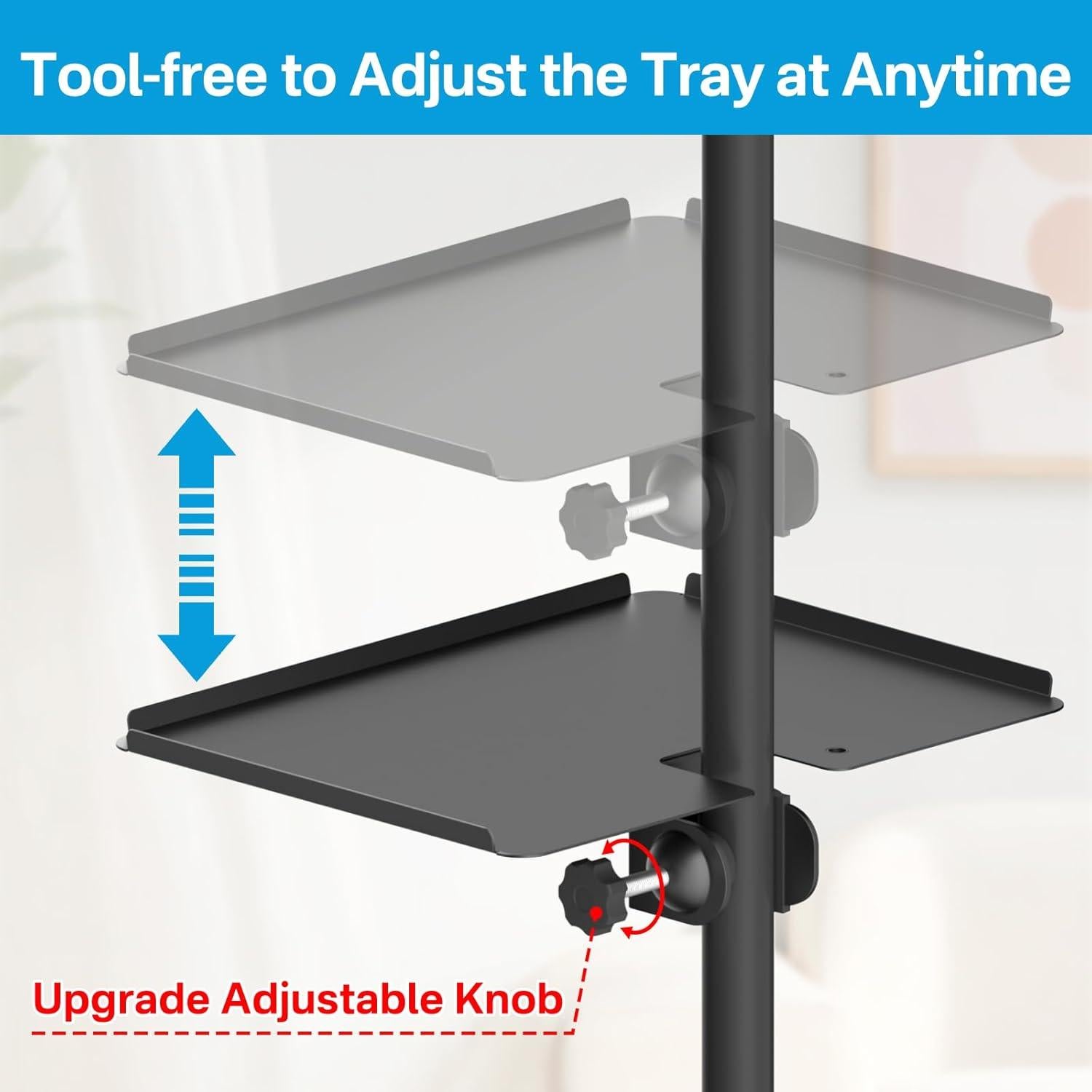 Soporte de Estante Universal Metalico Chunxiao 29.7x19.8cm