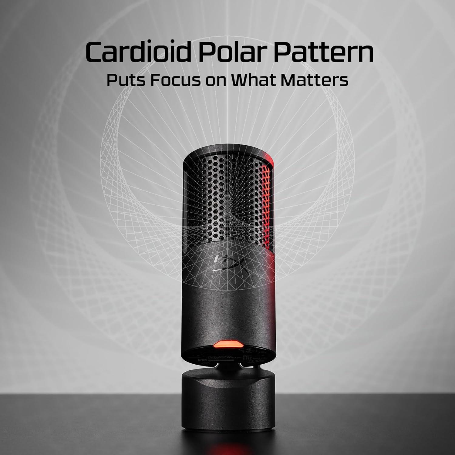 Micrófono condensador USB HyperX SoloCast 2 - 24-bit 96kHz