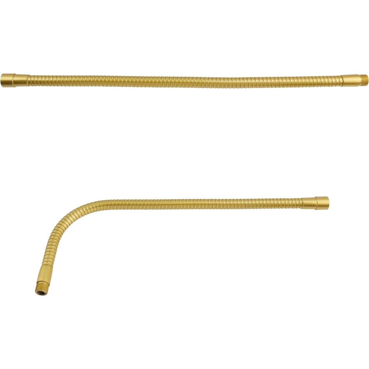 Brazo Flexible de Micrófono Risbay 48cm Ajustable 360° Dorado