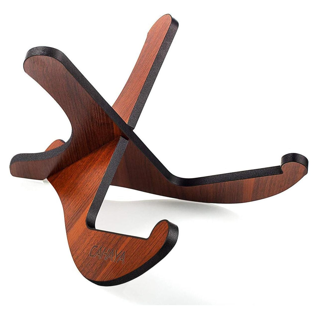Soporte para guitarra CAHAYA de madera portátil para acústicas