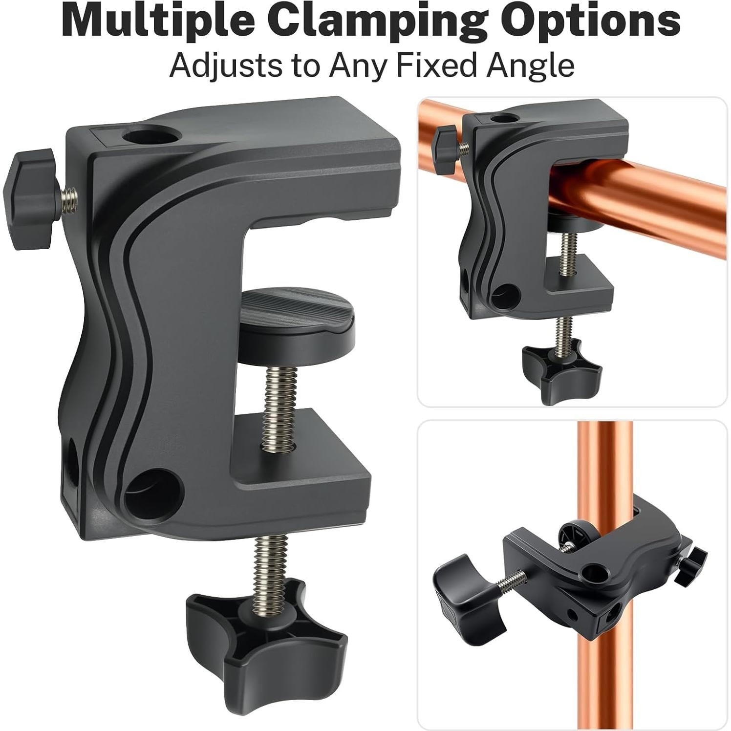 Soporte de Micrófono Flexible 20" Ajustable Negro