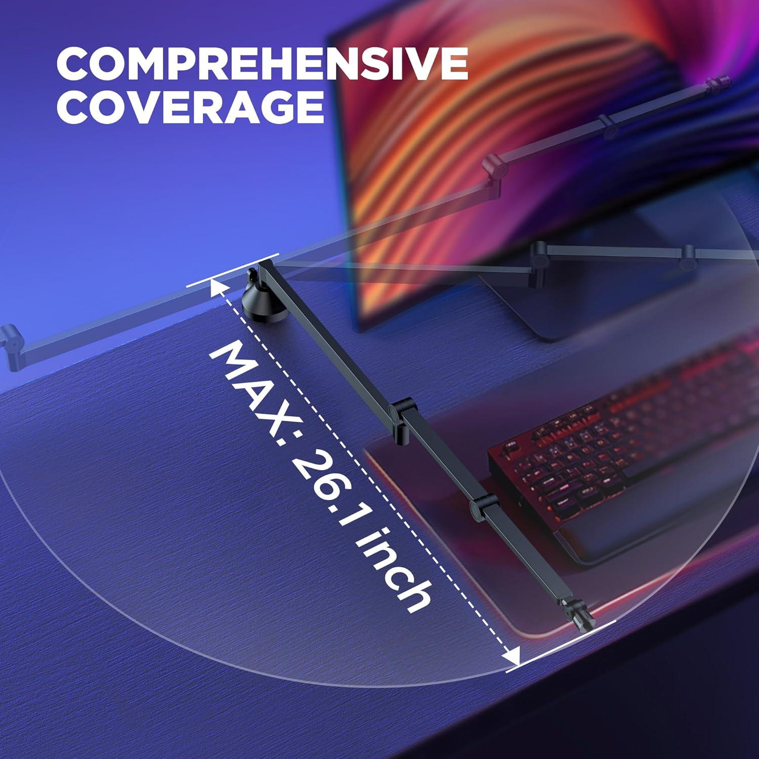 Soporte de Micrófono InnoGear Ajustable 78.1-209 cm Negro