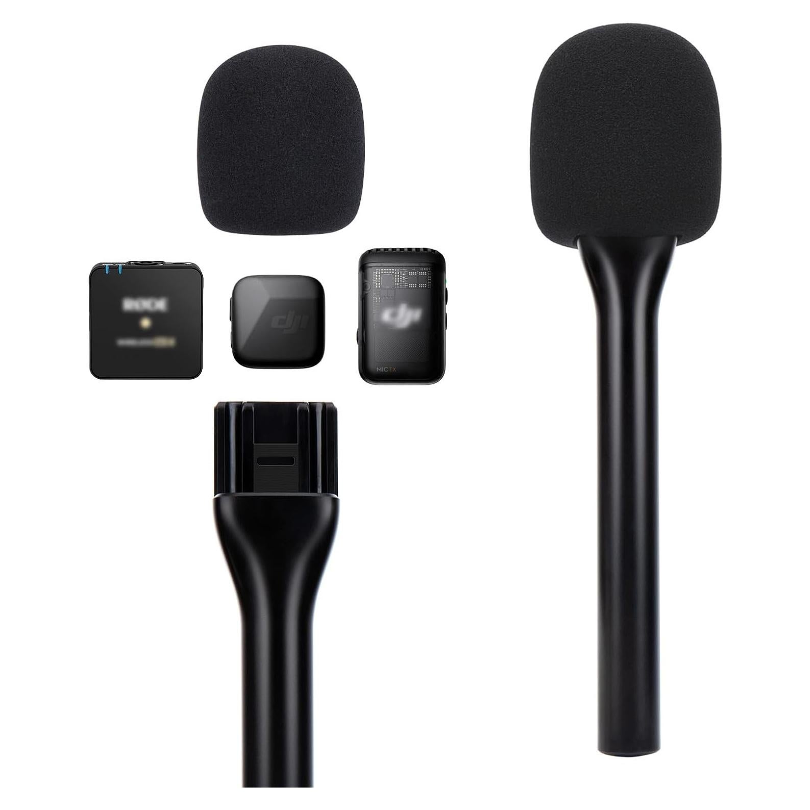 Soporte de Micrófono Inalámbrico DJI Mini 2 con Filtro Antipop