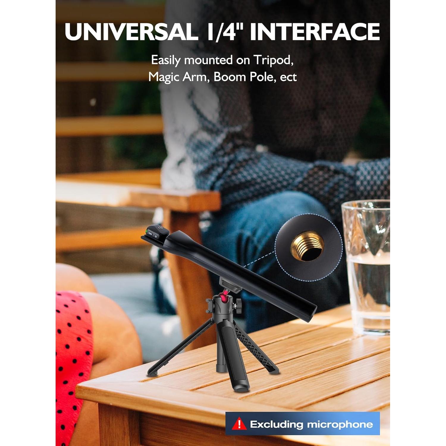 Soporte de Micrófono Inalámbrico DJI Mini 2 con Filtro Antipop