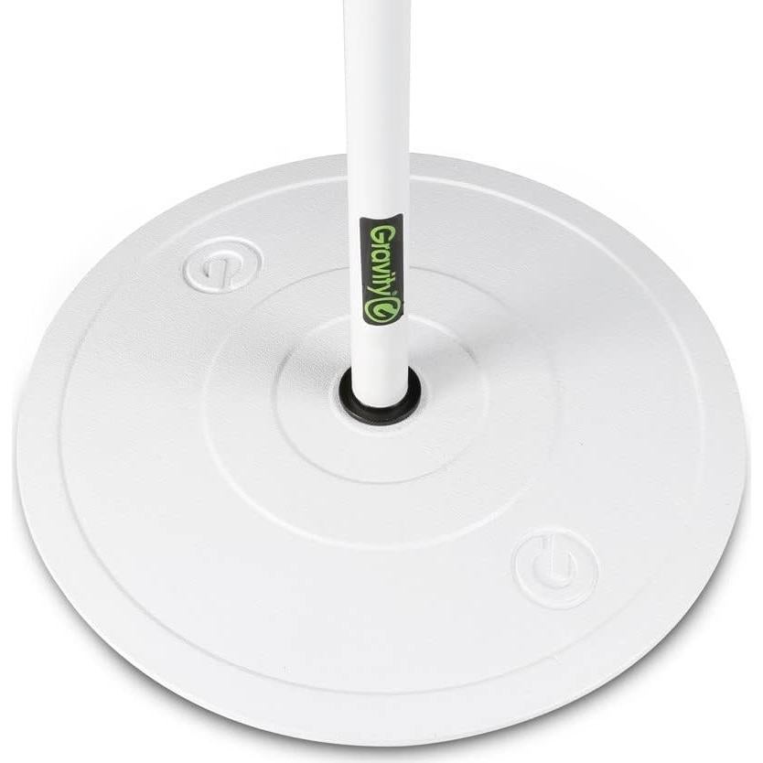 Soporte de Micrófono Gravity GMS23W Blanco Altura Ajustable