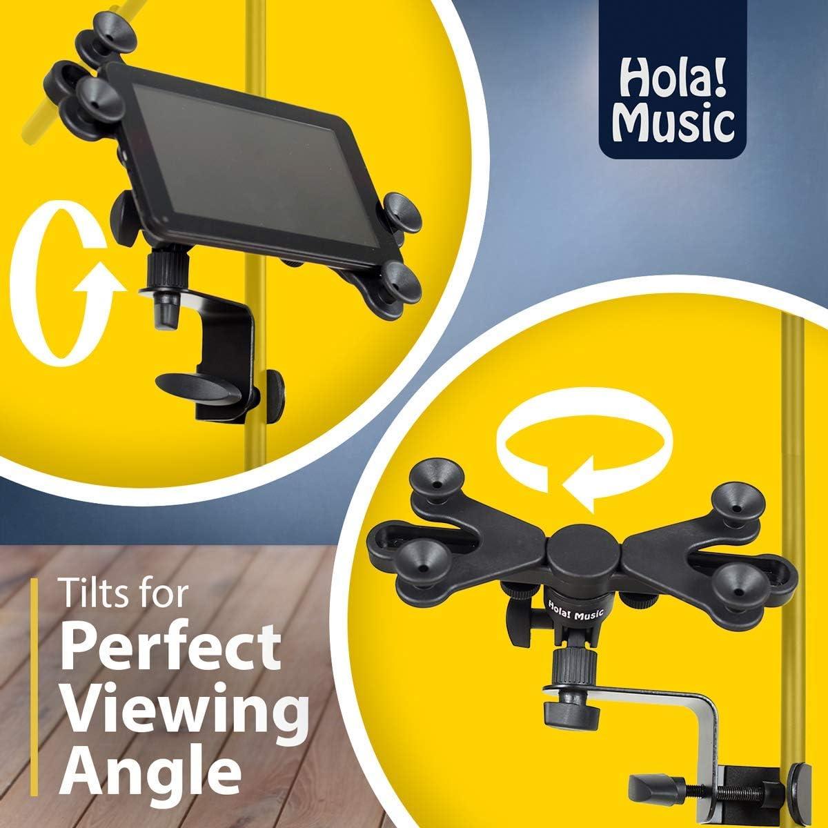 Soporte de Micrófono para Tablet y Smartphone Hola! Music HM-MTH - Ajustable 15-38 cm