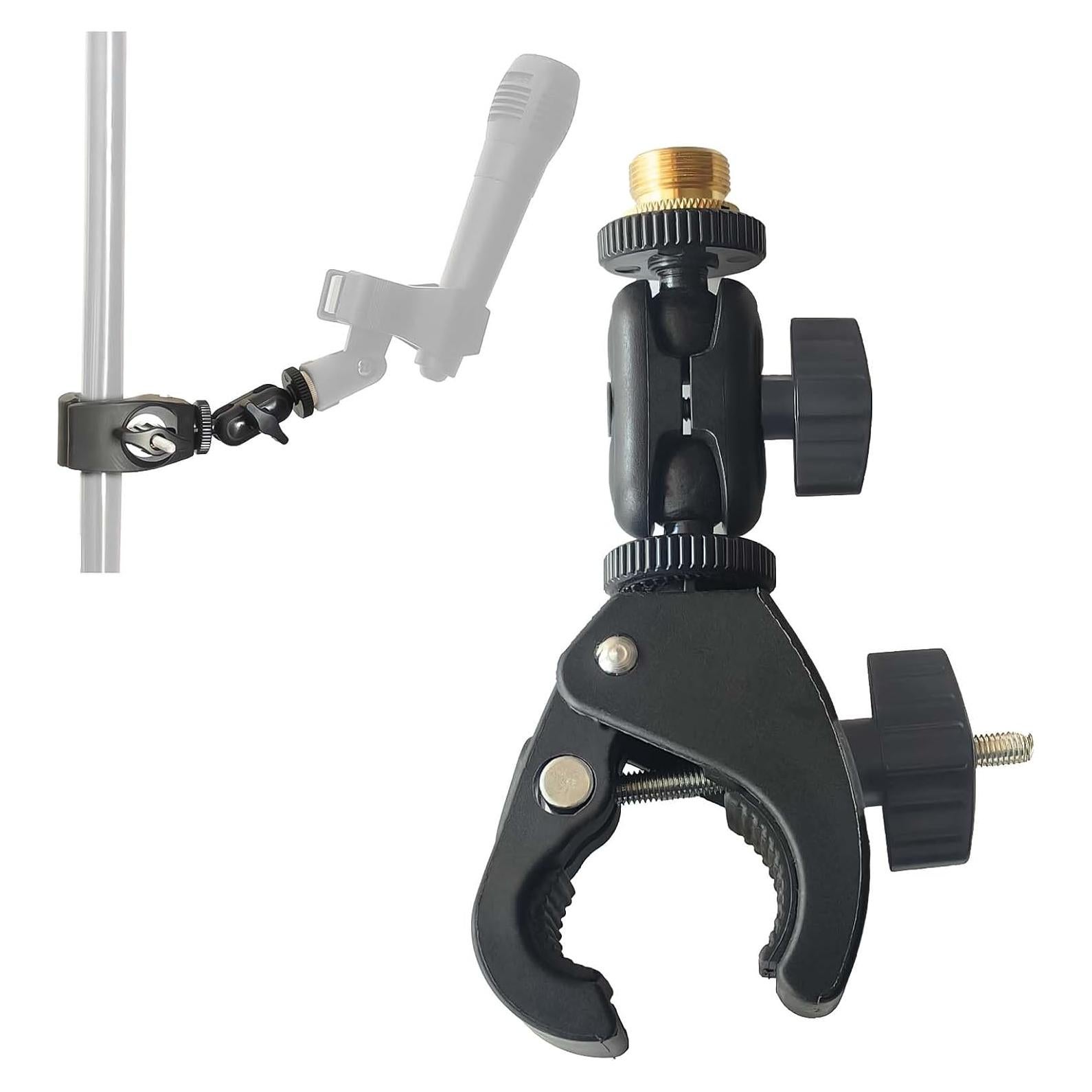 Soporte de Clip de Cangrejo para Micrófono Genérico Ajustable