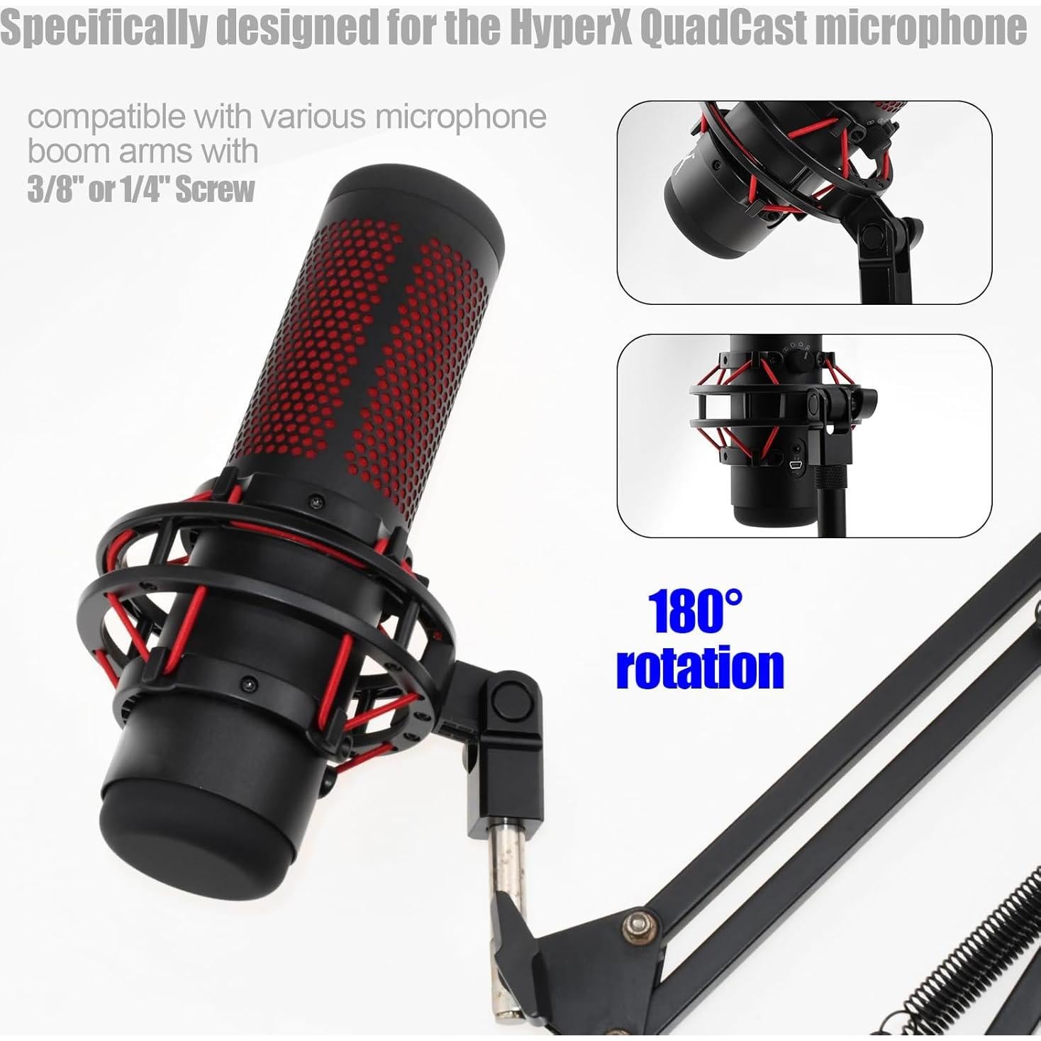 Adaptador de Montaje para Micrófono SAVITA B22265 Negro