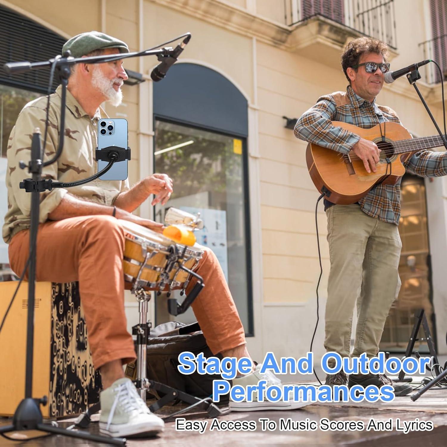 Soporte de Teléfono para Micrófono Universal 005 - Ajustable