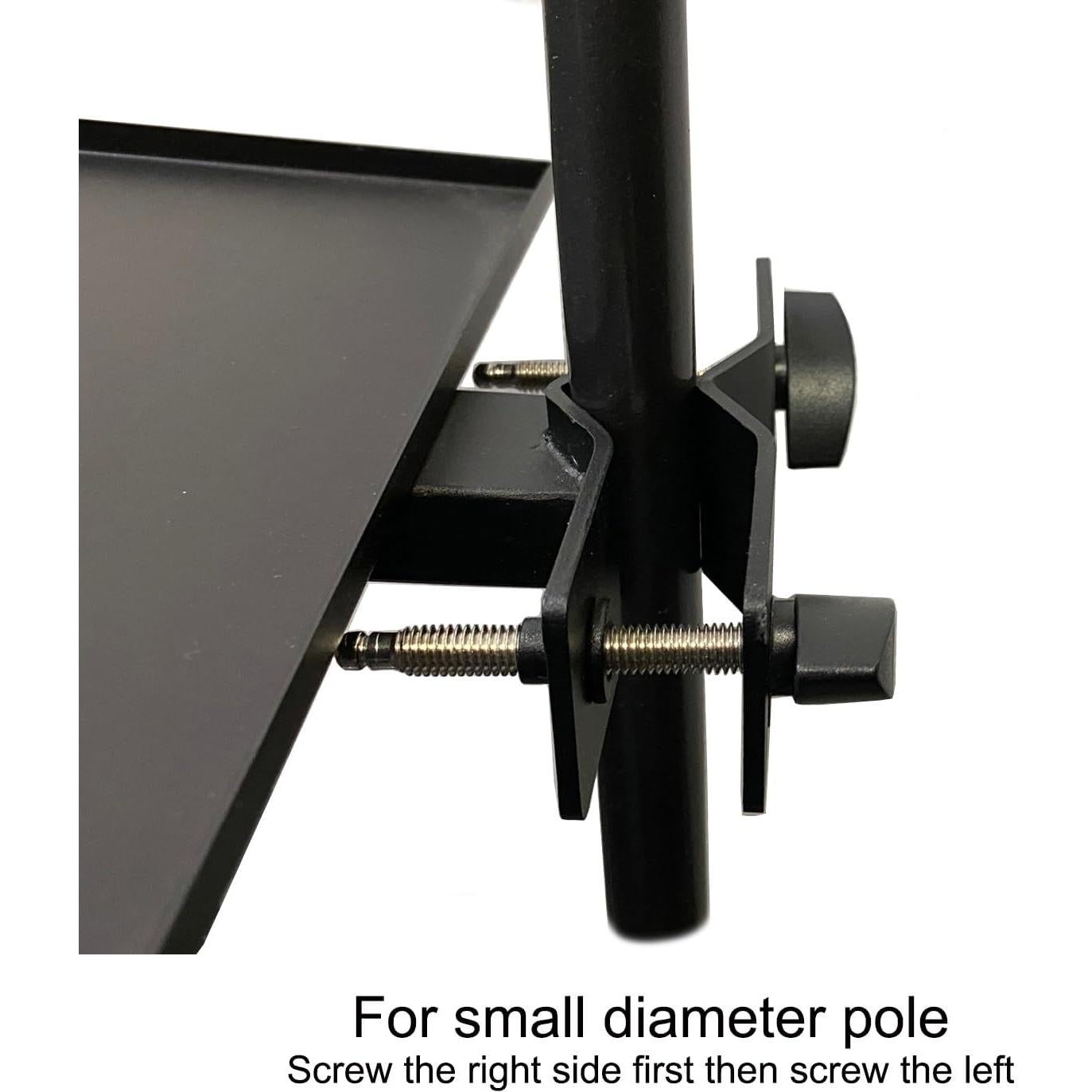 Bandeja Cuadrada Rannsgeer 30x30 cm para Soporte de TV y Altavoz