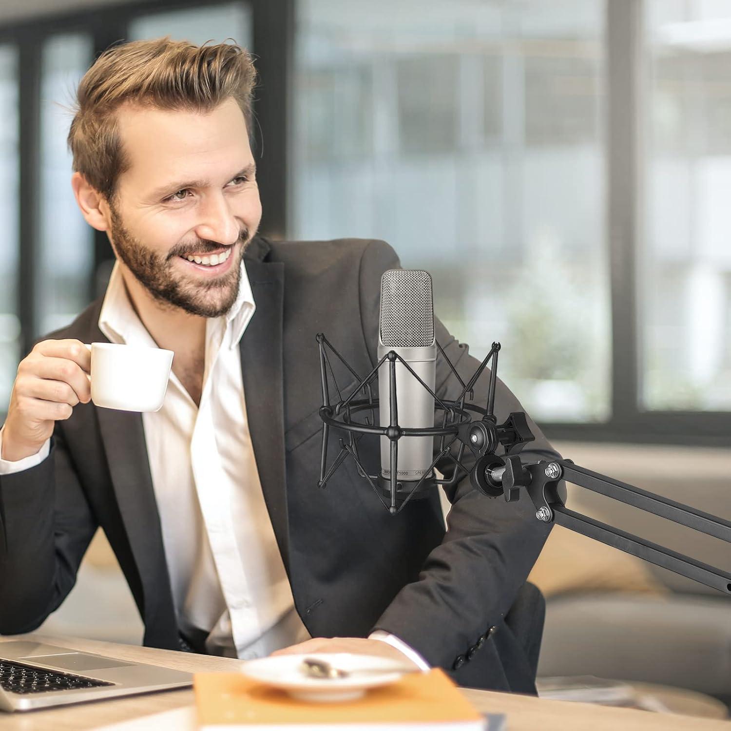 Soporte de Micrófono Geekria Antivibración para Rode NT-USB, NT1, NT2, NT1000, NT2000