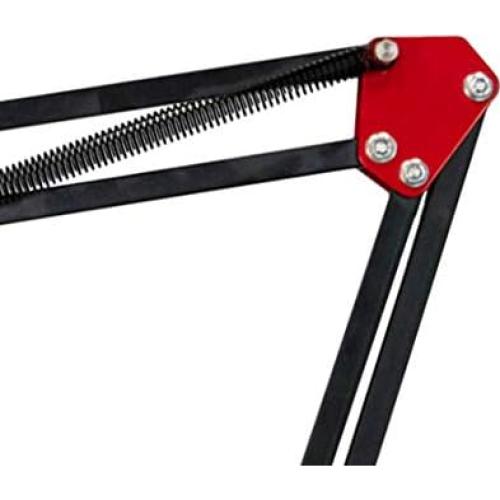 Soporte de Micrófono Deco Gear con Brazo de Tijera y Filtro Antipop