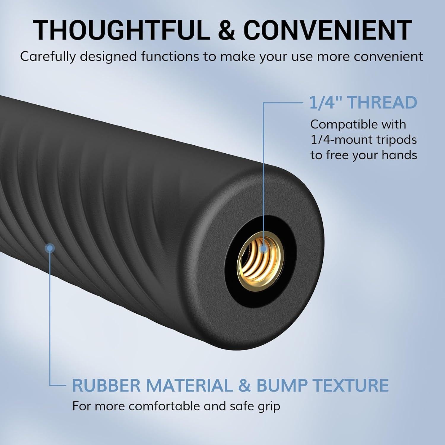 Mango Inalámbrico TONOR TP40 Ajustable para Micrófonos Lavalier